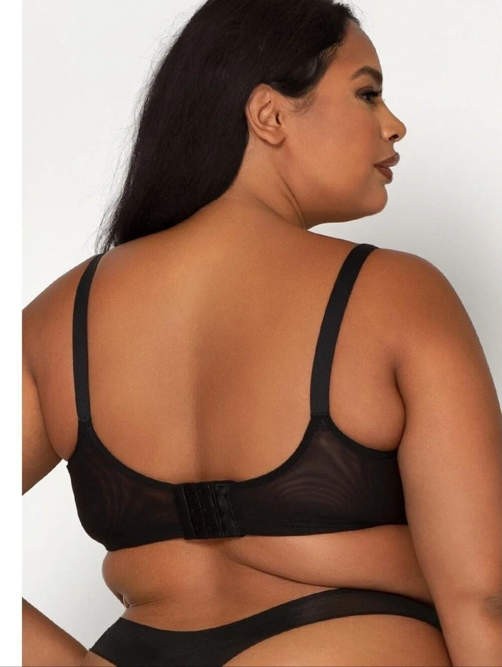 Smart & Sexy Women's 2-Pack Sheer Mesh Demi Underwire BraSize 36DDD
